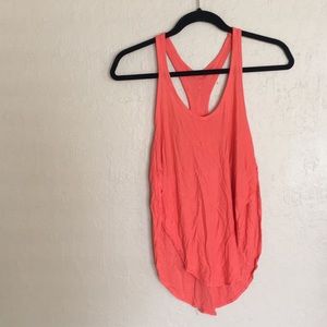 Racer back tank top